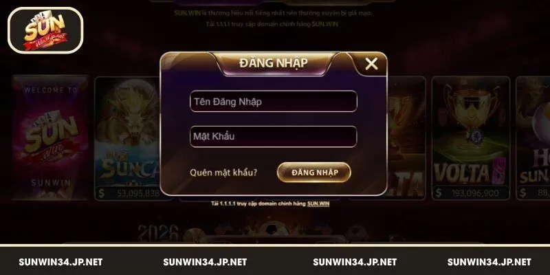 Các bước đăng nhập Sunwin chi tiết cho người mới
