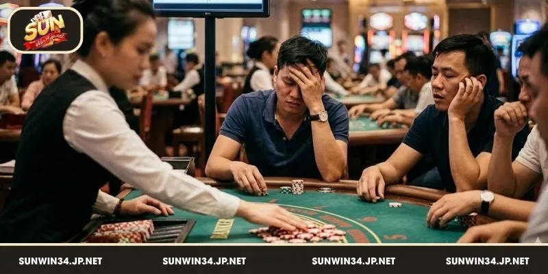 Lỗi người chơi hay mắc phải khi chơi Baccarat tại Sunwin