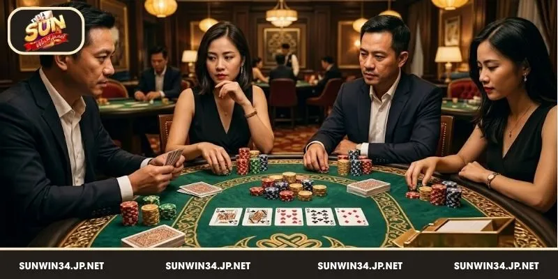 Mẹo đánh bại mọi đối thủ tại Poker Sunwin